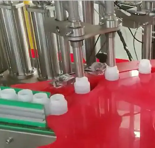 Glue filling machine -- Application of Heyi fiber optic amplifier and detection head