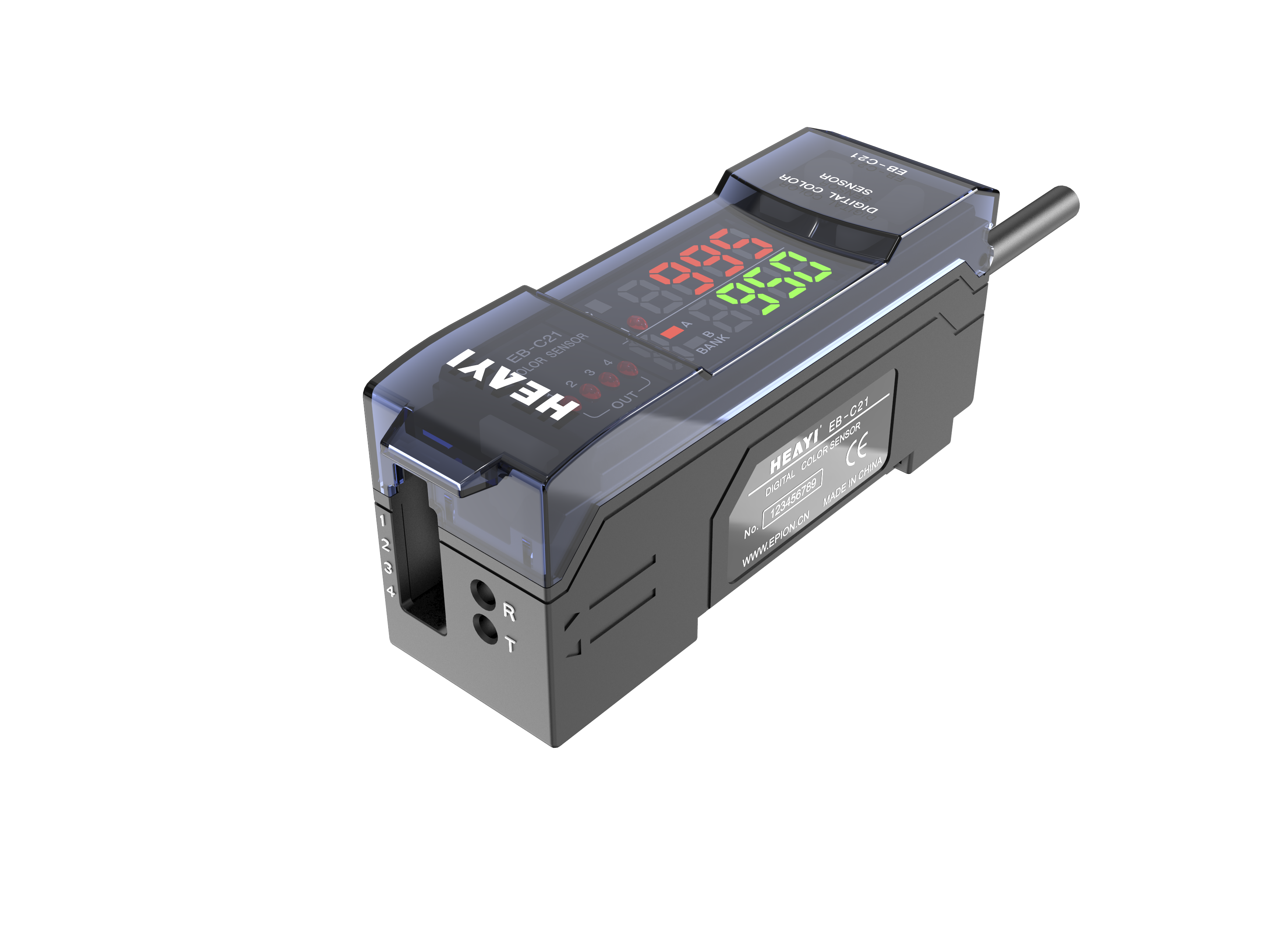 product-RGB digital high precision fiber optic sensor EB-C21 color sensor series-Heyi-img