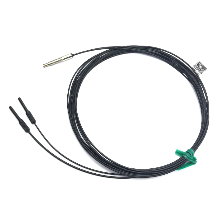 Heyi high quality FN-D096 fiber sensor head diffuse reflective R25 bend radius diameter M4 cable