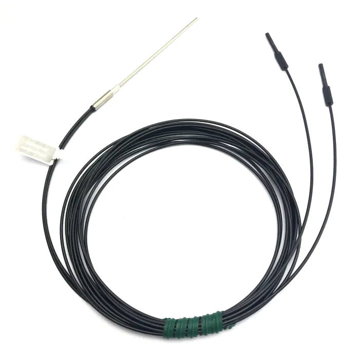 Heyi FN-D098 fiber sensor head diffuse reflective R25 bend radius diameter M4 fiber with high quality
