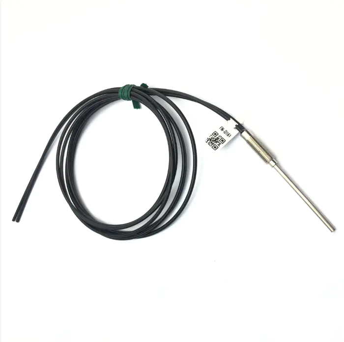 Heyi FN-D161 Optic fiber sensor  head diffuse reflective R25 bend radius diameter M6 cable