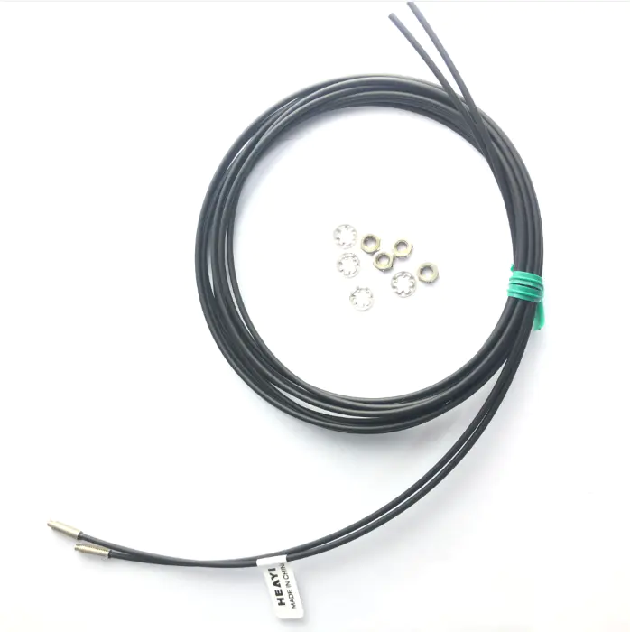 Hot sell Heyi Digital fiber sensor M4 head FN-T064 through beam R25 bend radius