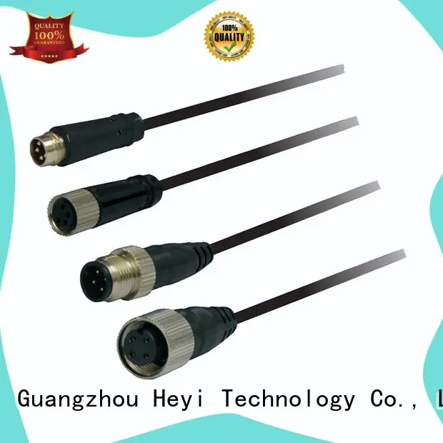 high speed m12 4 pin connector cable wholesale for mechanical