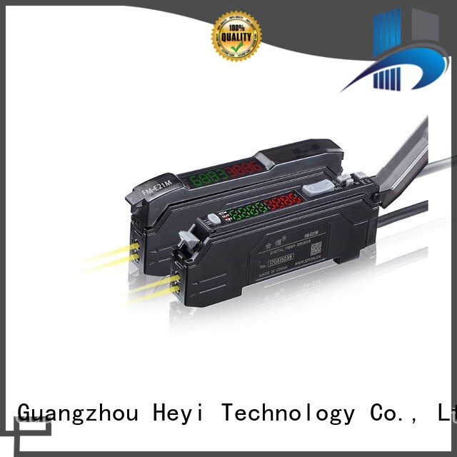 Heyi digital fiber sensor manufacturer for packaging equipment