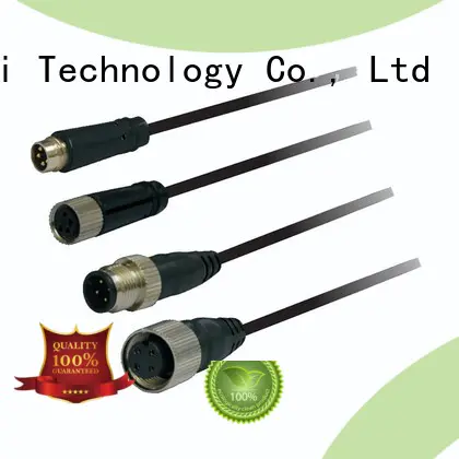 Heyi m12 connector 4 pin factory for mechanical