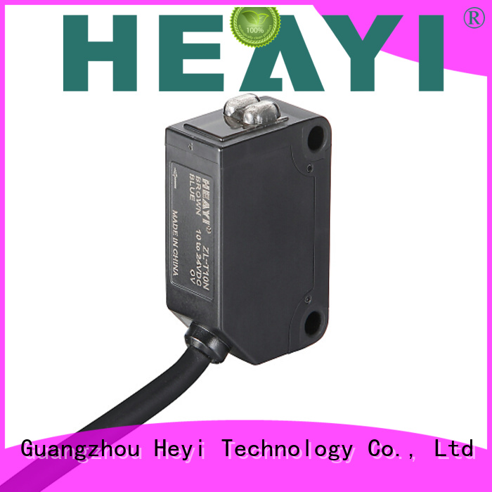 Heyi built in photoelectric beam sensor amplifier for battery equipment