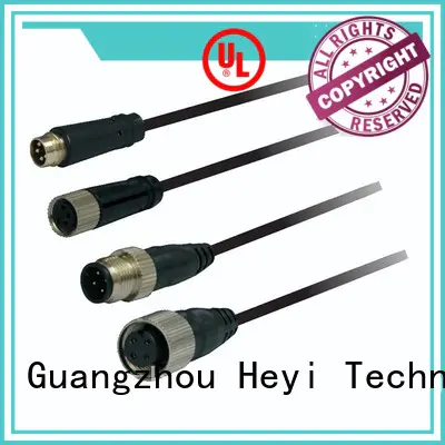 Heyi Brand high quality sensor m8 custom m8 4 pin connector