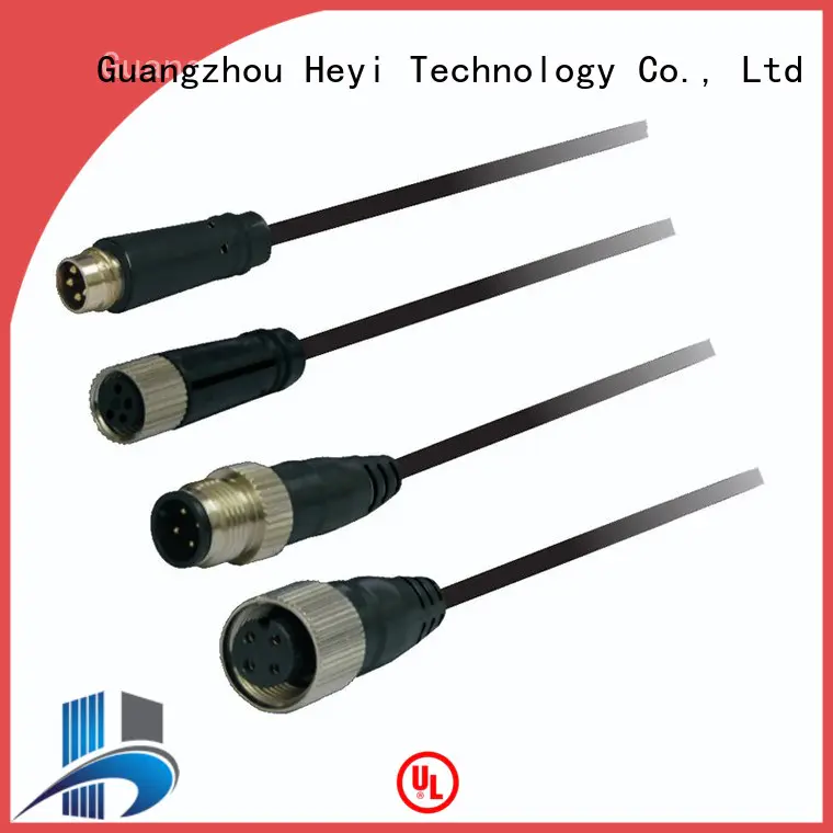 Heyi Brand high quality connector sensor m8 4 pin connector