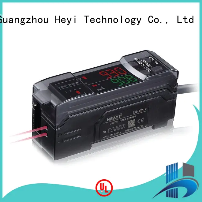 Heyi rgb color sensor series for battery equipment